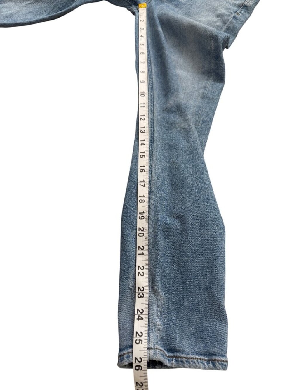 Agolde Womens Size 26 Nico Jean High Rise Slim Fit Button Fly Blue - Picture 6 of 9